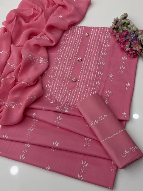 💕 #HANDMADE #LAWN 3PC🔥