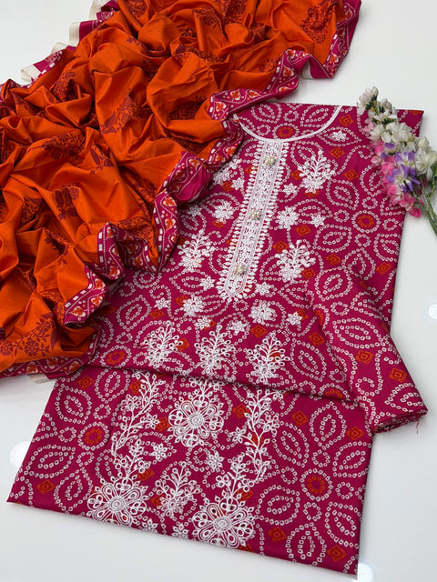 💕ONLY 2650/-PKR 3PC #LINEN 💕