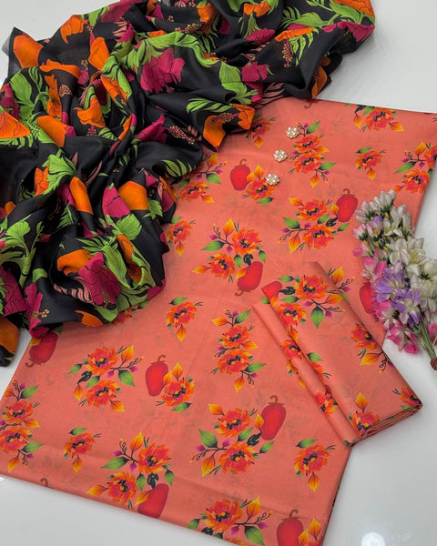 🔥 ONLY 2350/-PKR #MPRINTS #LAWN 3PC 🔥
