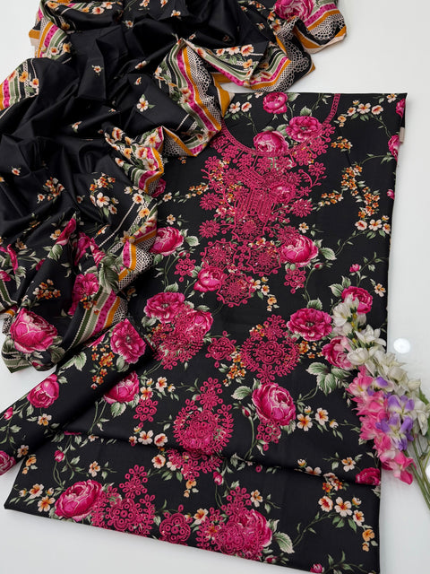 💕ONLY 2650/-PKR 3PC #LINEN 💕