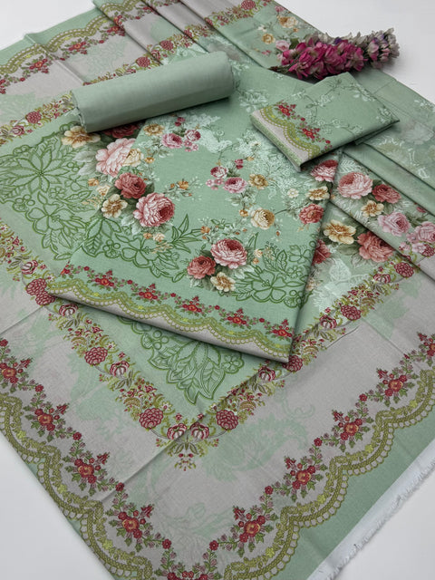 🔥 💯% ORIGINAL MUASAMMARY BRAND KHADDAR 3 PC 🔥