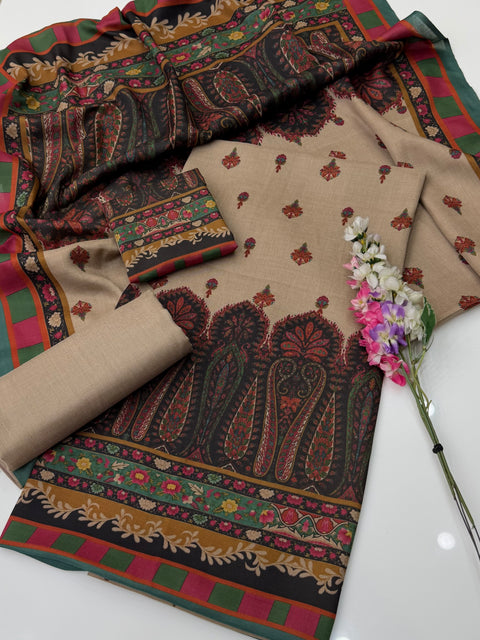 🔥 #WINTER,s #KALAMKARI #PASHMINA 3PC🔥
