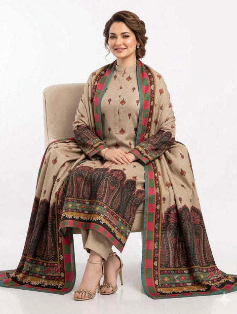 🔥 #WINTER,s #KALAMKARI #PASHMINA 3PC🔥