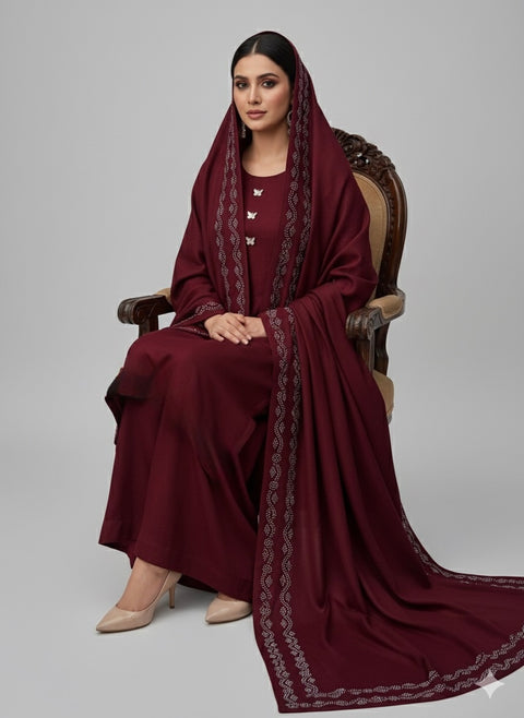 🔥 #WINTER #PASHMINA 3PC 🔥