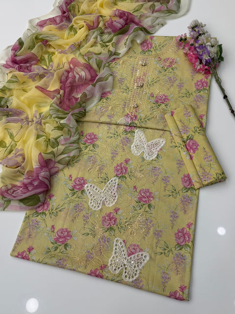 🔥 JUST 2650/-PKR LAWN 3 PC 💕