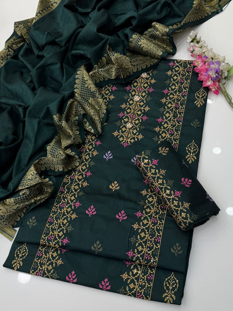 🔥 #WINTER’s #VIRAL CROSS STITCH EMBROIDERY 🪡 3PC 🔥
