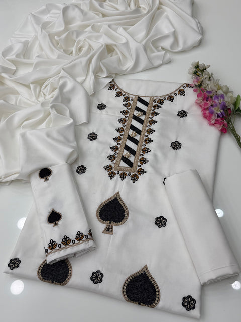 🔥 #TRENDING #VIRAL EMBROIDERY 3PC 🔥
