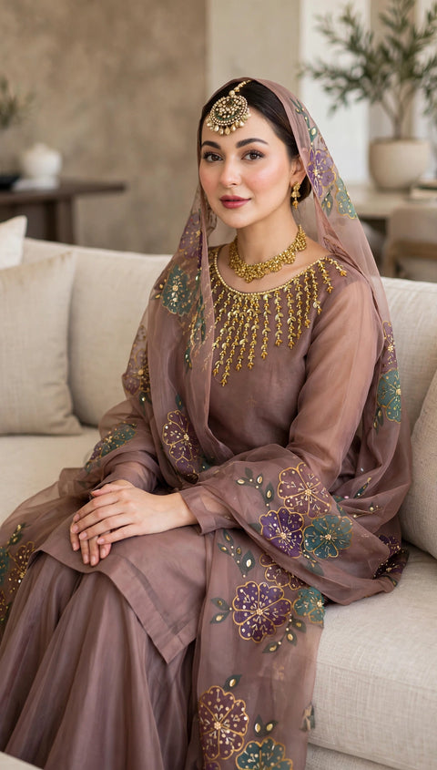 🔥 ONLY #1950/-PKR #FANCY ORGANZA DRESS 🔥