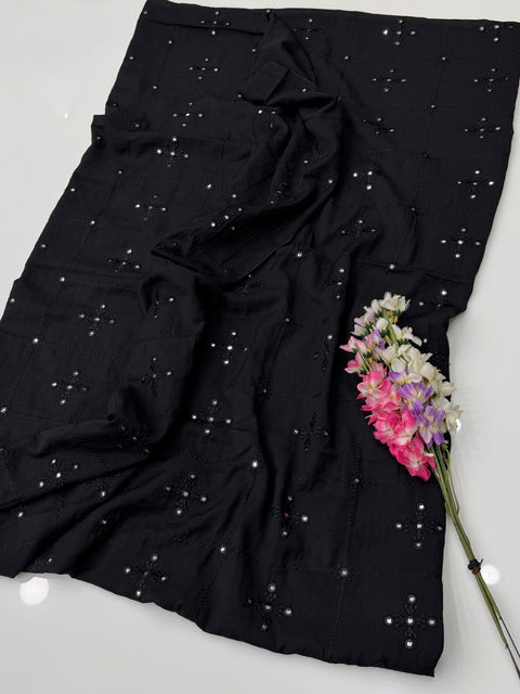 🖤 #BLACK #CHADAR/SHAWL 🖤