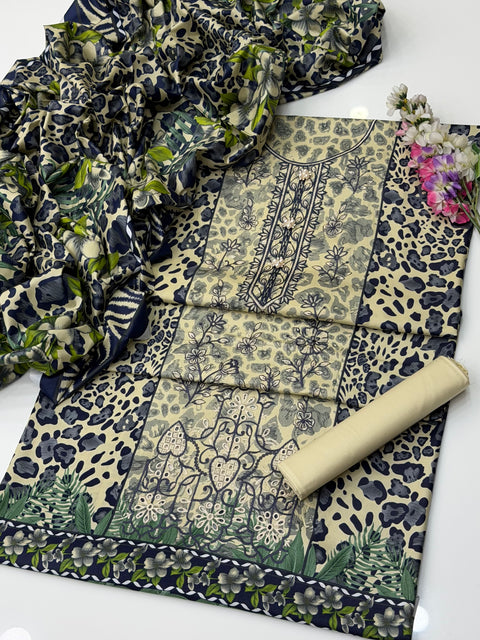 💕ONLY 2650/-PKR 3PC #LINEN 💕