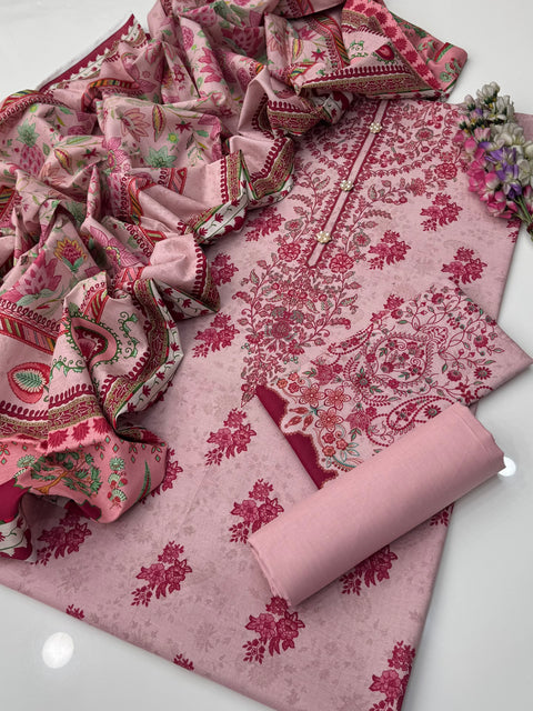 🔥 💯% ORIGINAL MUASAMMARY BRAND KHADDAR 3 PC 🔥