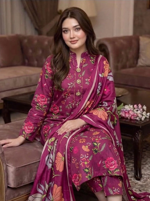 🔥 ONLY 2350/-PKR #MPRINTS #LAWN 3PC 🔥