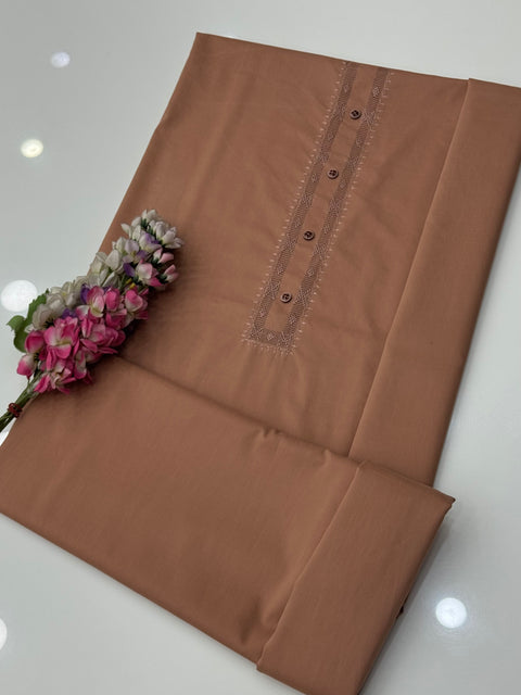 Gents Handmade Tarkashi Work Soft Cotton Premium Suit