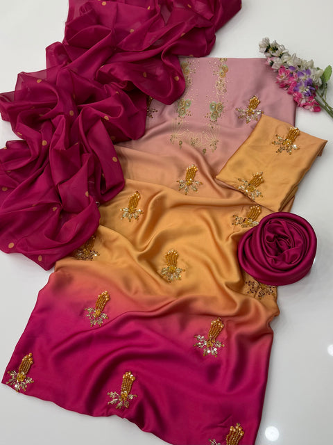 💕 #MOST #VIRAL HANDWORK SHAMOOZ 3 PC Dress 👗