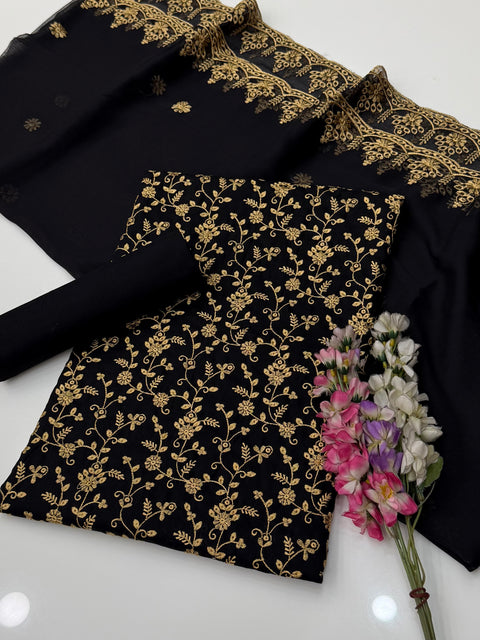 🔥 CHIKANKARI LAWN BL-2🔥