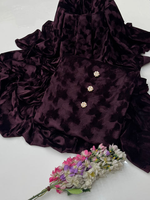 🔥 ONLY 1550/-PKR SELF VELVET 2PC 🔥