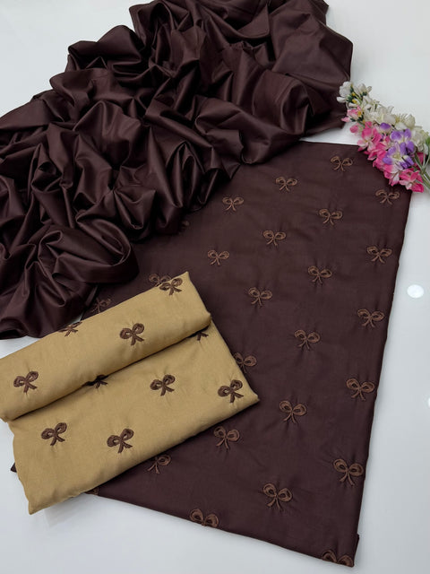 💕 #WINTER’s #VIRAL Ribbon 🎀 Embroidery 3PC 💕