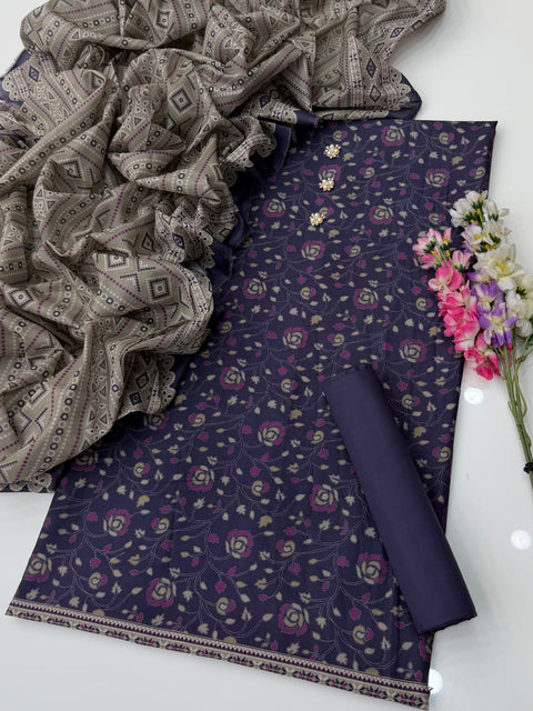 🔥 #BINSAEED 100% ORIGINAL LAWN 3PC 💕