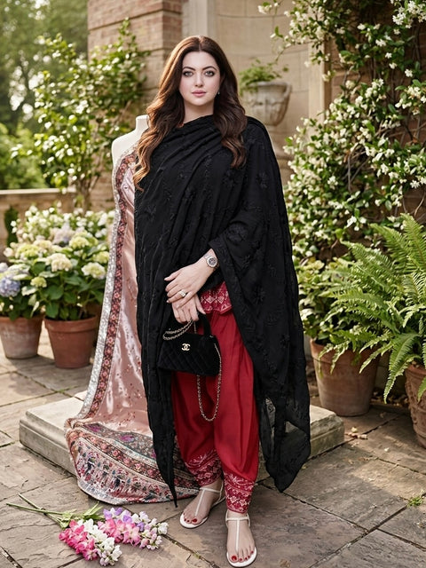 🖤 #BLACK #CHADAR/SHAWL 🖤