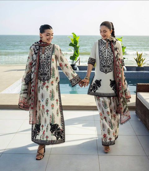 Zainab Chottani Hit Codes Premium Silk 3 Pc Dress 👗