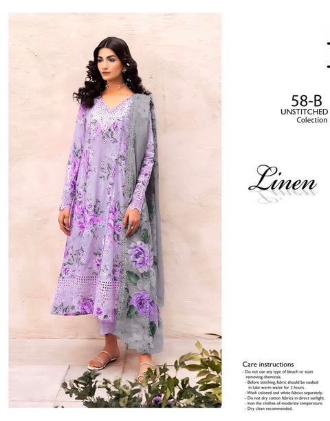 🔥 BRANDED HIT CODES LINEN 3 PC Dress 👗