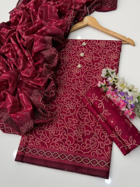 🔥 #BINSAEED 100% ORIGINAL LAWN 3PC 💕