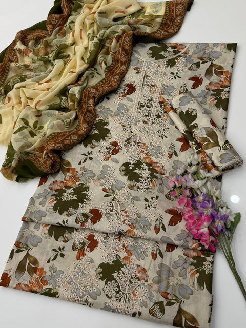 🔥 JUST 2650/-PKR LAWN 3 PC 💕