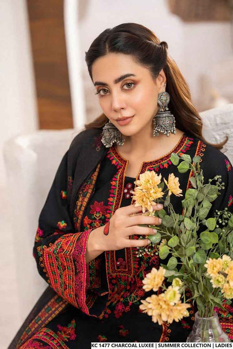 🔥 Winter’s Latest Dhanak Marina 3 PC Dress 👗