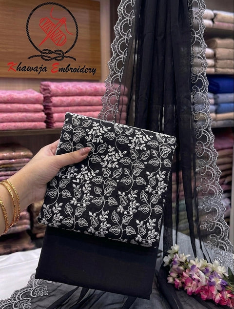 🔥 #TRENDING #CHIKANKARI LAWN 3PC 🔥