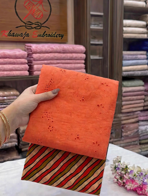 🔥 ONLY #2350/-PKR #CHIKANKARI LAWN 2 PC 💕
