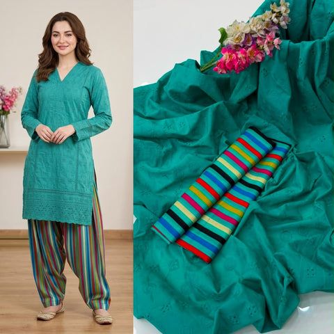 🔥 ONLY #2350/-PKR #CHIKANKARI 2PC 💕