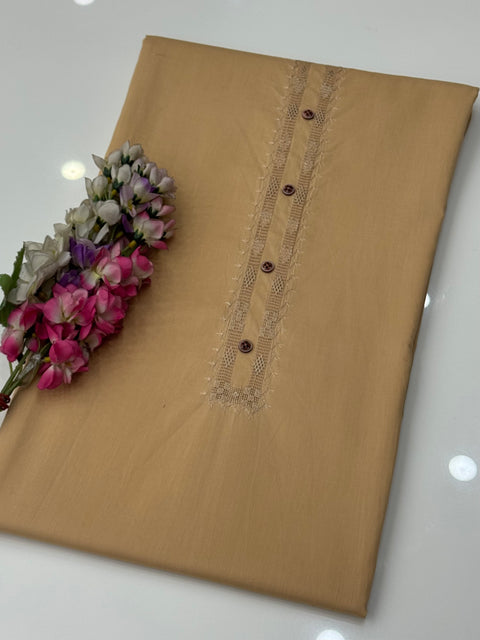 Gents Handmade Tarkashi Work Soft Cotton Premium Suit