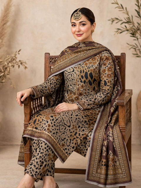 💕 ONLY 2650/-PKR #WINTER’s Premium Dhanak Printed 3PC 💕
