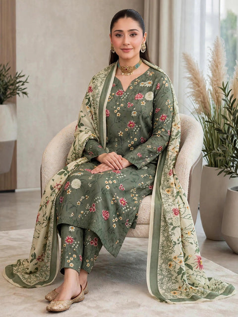 💕 ONLY 2650/-PKR #WINTER’s Premium Dhanak Printed 3PC 💕