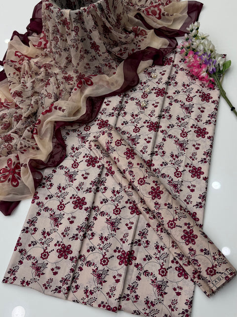 🔥 ONLY 2450/-PKR MPRINT LAWN 3PC 🔥