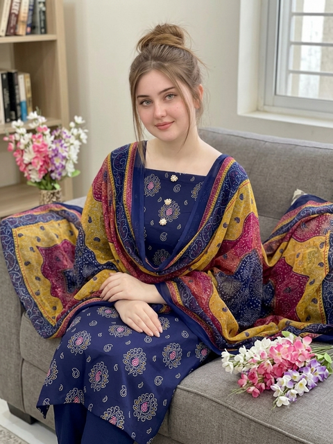 🔥 #TRENDING #BINSAEED LAWN 3PC 🔥