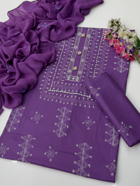 💕 #HANDMADE #LAWN 3PC 🔥