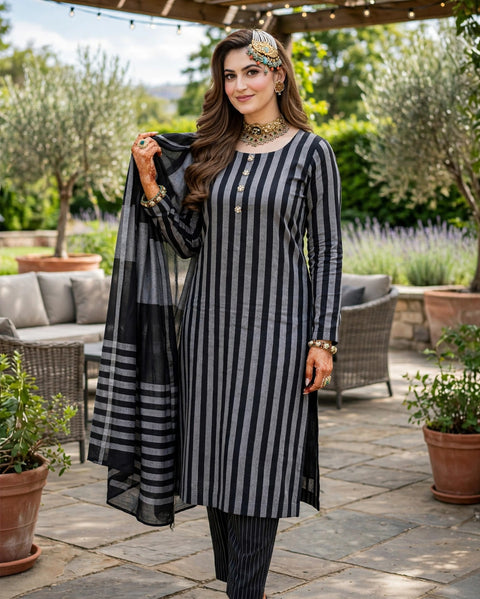🔥 ONLY #1550/-PKR Multani Khaadi 3 PC 🔥