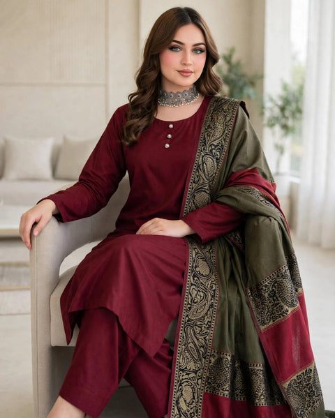 🔥 ONLY #1850/-PKR #MULTANI 3 PC 🔥