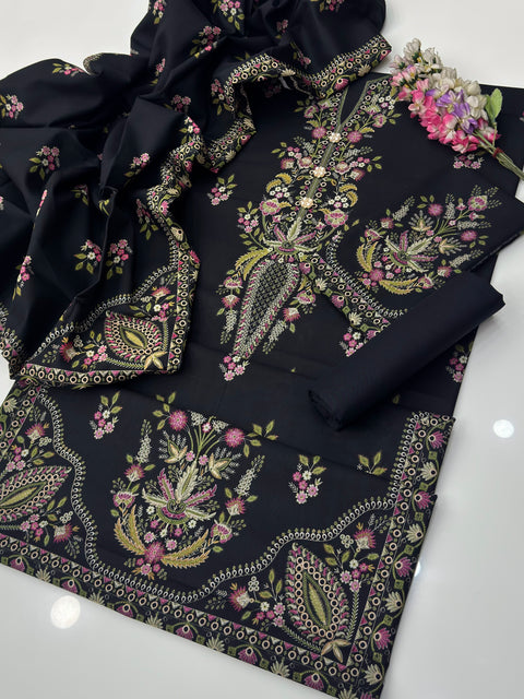 🔥 💯% ORIGINAL MUASAMMARY BRAND KHADDAR 3 PC 🔥