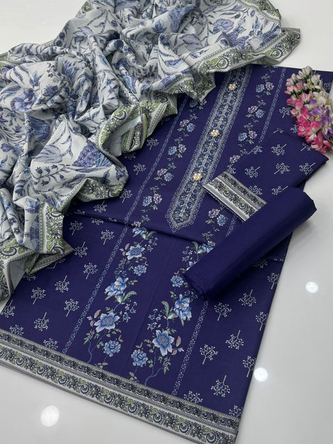 🔥 💯% ORIGINAL MUASAMMARY BRAND KHADDAR 3 PC 🔥