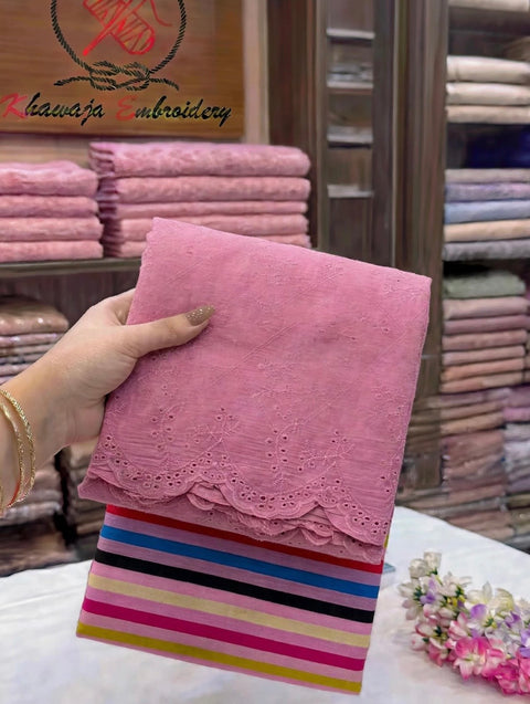 🔥 ONLY #2350/-PKR #CHIKANKARI LAWN 2 PC 💕