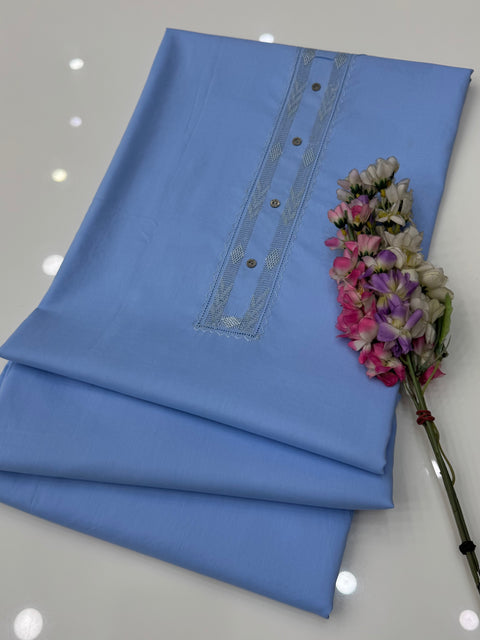 Gents Handmade Tarkashi Work Soft Cotton Premium Suit