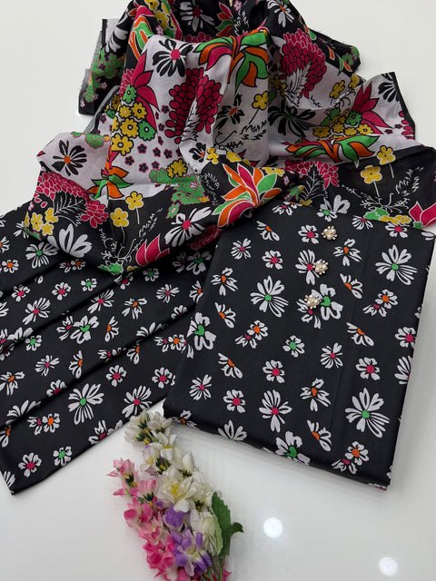 🔥 ONLY 2350/-PKR #MPRINTS #LAWN 3PC 🔥