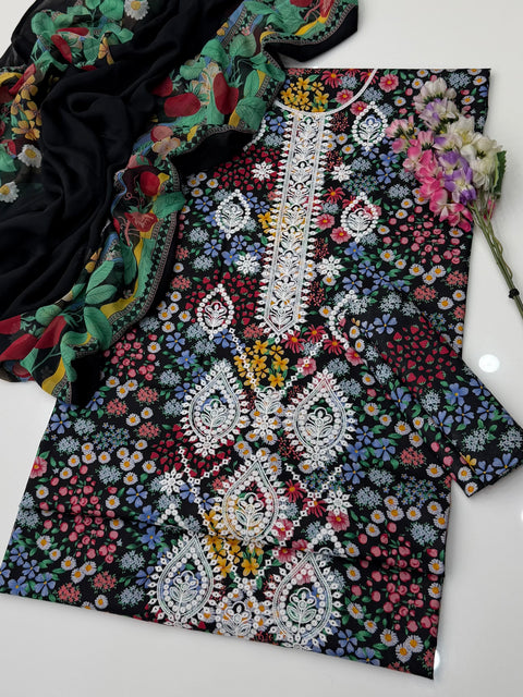 🔥 JUST 2650/-PKR LAWN 3 PC 💕