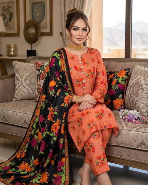🔥 ONLY 2350/-PKR #MPRINTS #LAWN 3PC 🔥