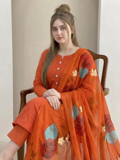 💕 ONLY 2450/-PKR #CHIKANKARI #SALE 🔥