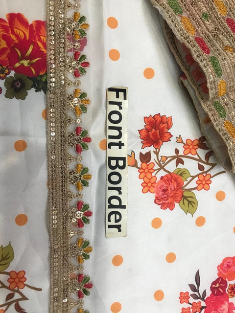 🔥 CHARIZMA BRAND EMBROIDERED SHAMOOZ SILK 3PC 🔥