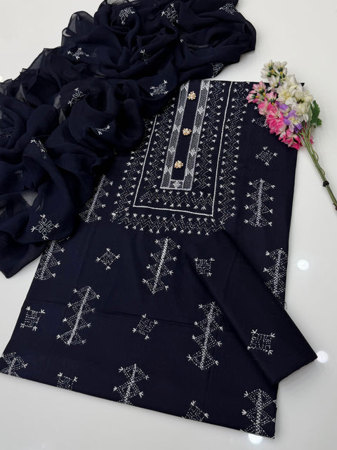 💕 #HANDMADE #LAWN 3PC 🔥