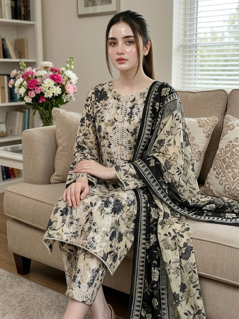 🔥 JUST 2650/-PKR LAWN 3 PC 💕